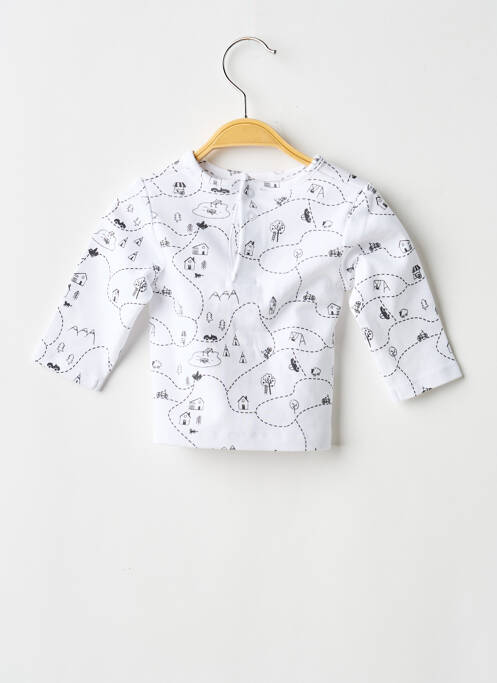 Tricou alb CARREMENT BEAU băiat