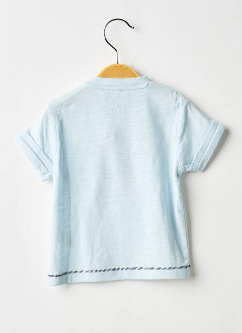 Tricou albastru 3 POMMES băiat