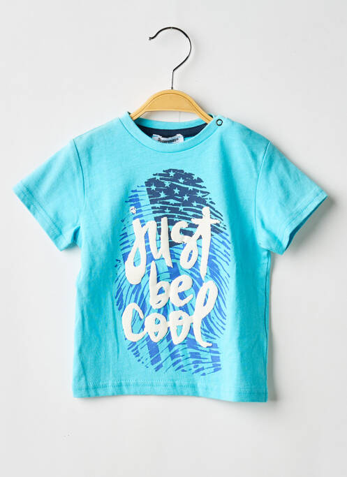 Tricou albastru 3 POMMES băiat