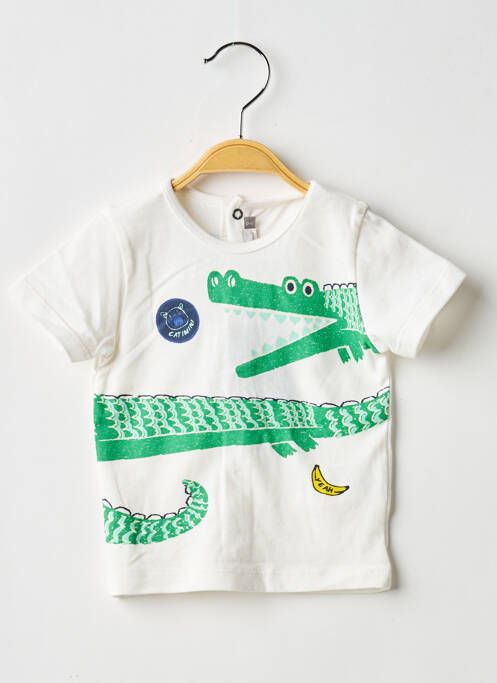 Tricou alb CATIMINI băiat