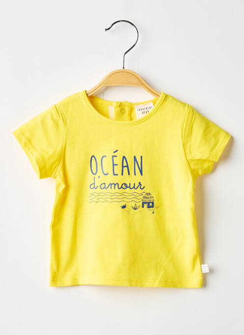 Tricou verde CARREMENT BEAU băiat