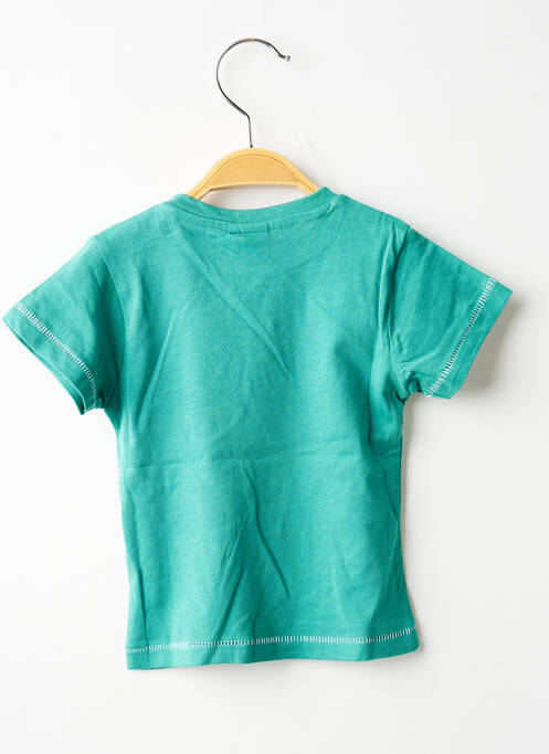 Tricou verde 3 POMMES băiat