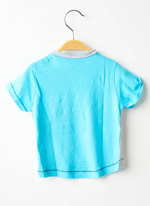 Tricou albastru 3 POMMES băiat