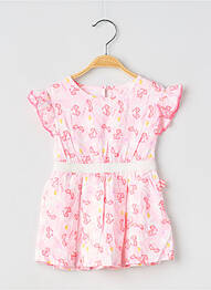 Rochie midi mâneci scurte mâneci scurte roz BILLIEBLUSH fille