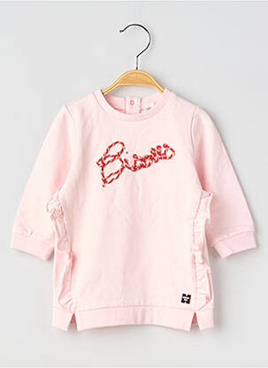 Rochie midi roz CARREMENT BEAU fată