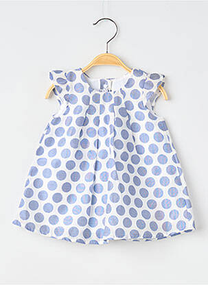 Rochie midi mâneci scurte mâneci scurte albastru ABSORBA fată