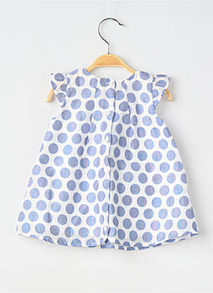 Rochie midi mâneci scurte mâneci scurte albastru ABSORBA fată