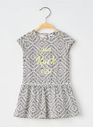 Rochie midi mâneci scurte mâneci scurte gri 3 POMMES fille