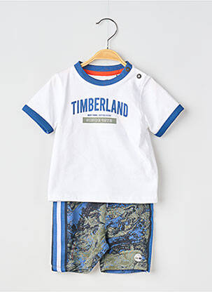 Set șort închidere cu curea de legat în talie albastru TIMBERLAND băiat