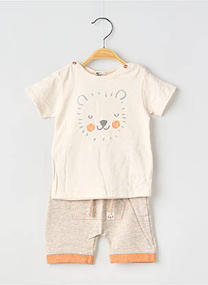 Set șort portocaliu ABSORBA băiat