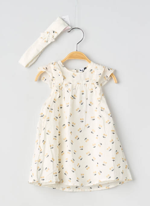 Rochie midi bej 3 POMMES fată