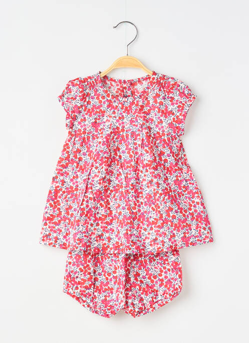 Set șort roșu ABSORBA fată