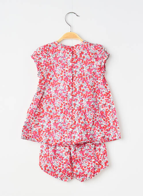 Set șort roșu ABSORBA fată