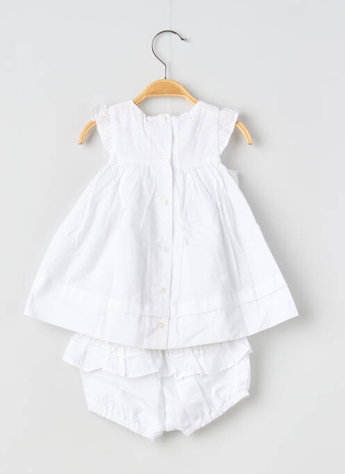 Set șort alb ABSORBA fată