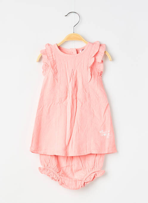 Set șort roz 3 POMMES fată