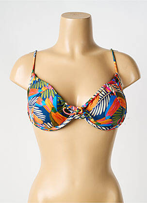 Sutien de costum de baie elasticitate top sutien modelat albastru RIO DE SOL femeie