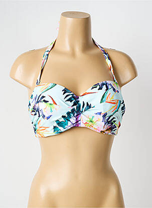 Sutien de costum de baie elasticitate top bentiță alb FANTASIE femeie