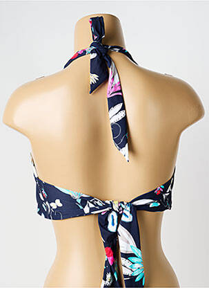 Sutien de costum de baie elasticitate top sutien modelat albastru SEAFOLLY femeie