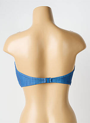Sutien de costum de baie elasticitate top bentiță albastru SEAFOLLY femeie