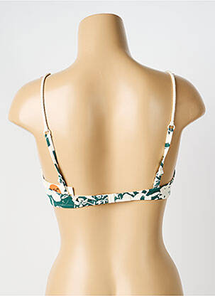 Sutien de costum de baie elasticitate sutien balconet cu decolteu înalt verde WATERCULT femeie