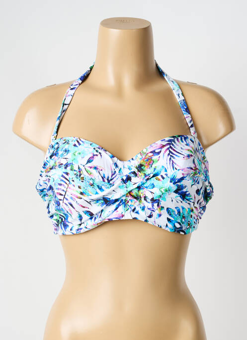 Sutien de costum de baie albastru FANTASIE femeie