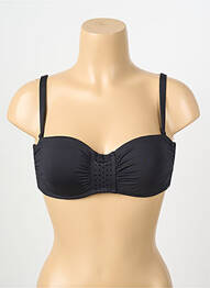 Sutien de costum de baie elasticitate sutien balconet cu decolteu înalt negru SIMONE PERELE femme