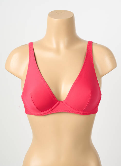 Sutien de costum de baie elasticitate top triunghiuri roz SIMONE PERELE femme