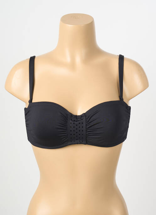 Sutien de costum de baie elasticitate sutien balconet cu decolteu înalt negru SIMONE PERELE femme
