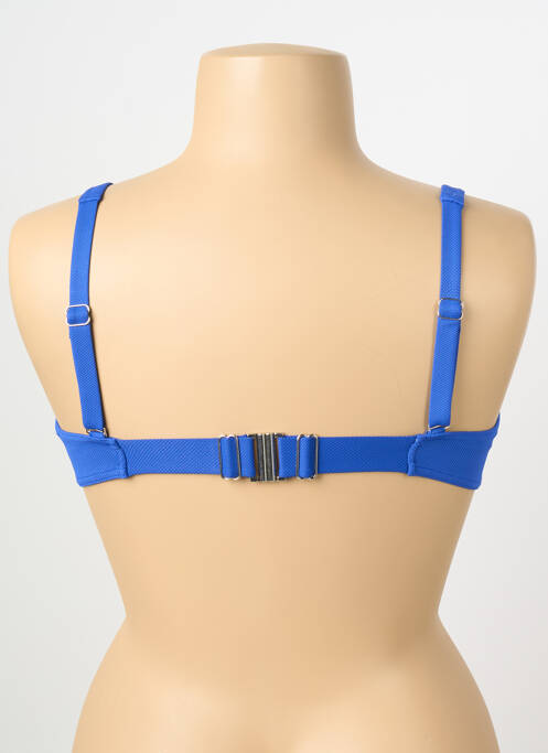 Sutien de costum de baie elasticitate sutien cupe întregi cu decolteu înalt albastru BLUE LOBSTER femme