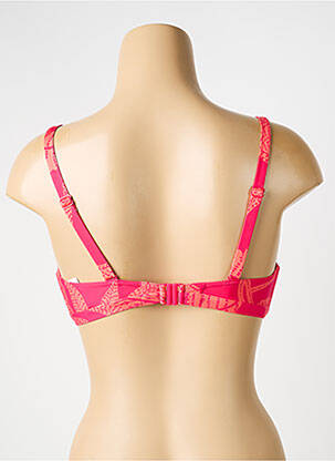 Sutien de costum de baie elasticitate sutien balconet cu decolteu înalt roz SIMONE PERELE femeie