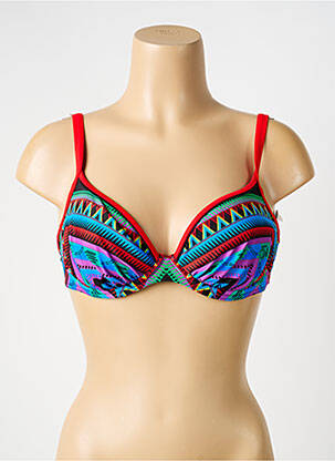 Sutien de costum de baie top sutien modelat top sutien modelat roșu SUNFLAIR femeie