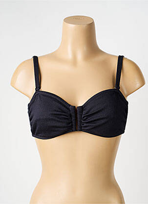 Sutien de costum de baie top bentiță top bentiță negru BLUELOBSTER femeie