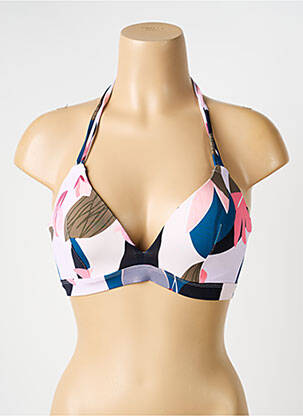 Sutien de costum de baie elasticitate top sutien modelat roz LINGADORE femeie