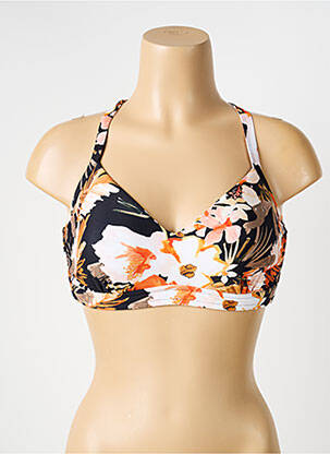 Sutien de costum de baie elasticitate sutien balconet cu decolteu înalt negru SEAFOLLY femme