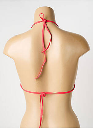Sutien de costum de baie elasticitate top triunghiuri roșu BLUELOBSTER femeie
