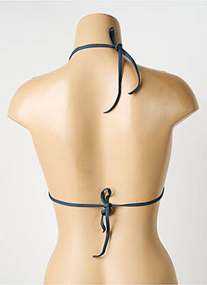 Sutien de costum de baie elasticitate top triunghiuri gri BLUELOBSTER femeie