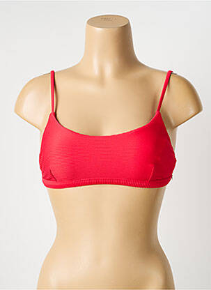 Sutien de costum de baie bretele elastice reglabile roșu SEAFOLLY femme
