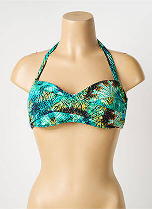 Sutien de costum de baie elasticitate top sutien modelat verde BLUELOBSTER femeie