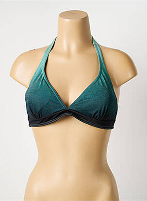 Sutien de costum de baie elasticitate sutien cu susținere înaltă și burete detașabil verde BLUELOBSTER femeie