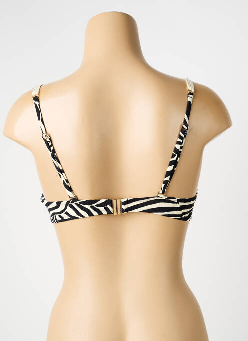 Sutien de costum de baie elasticitate sutien balconet cu decolteu înalt negru AUBADE femme