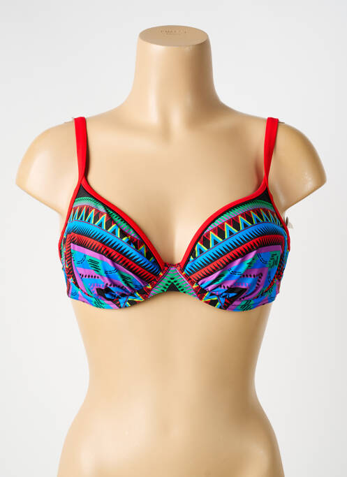 Sutien de costum de baie top sutien modelat top sutien modelat roșu SUNFLAIR femme