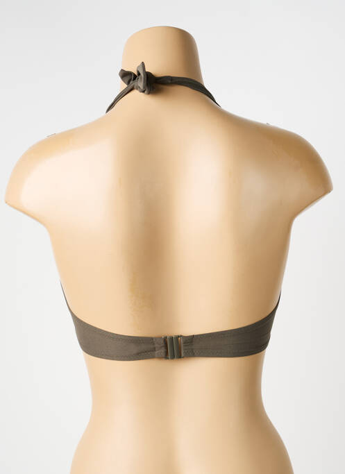 Sutien de costum de baie elasticitate sutien balconet cu decolteu înalt verde PRINCESSE TAM-TAM femme
