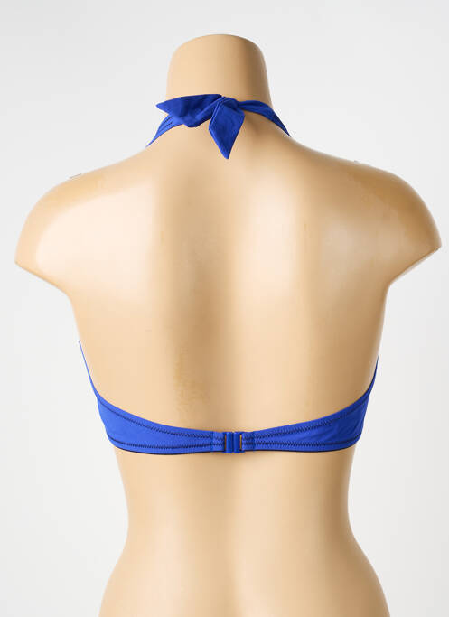 Sutien de costum de baie elasticitate sutien balconet cu decolteu înalt albastru PRINCESSE TAM-TAM femme
