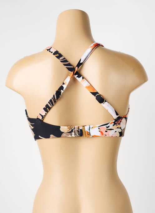 Sutien de costum de baie elasticitate sutien balconet cu decolteu înalt negru SEAFOLLY femme