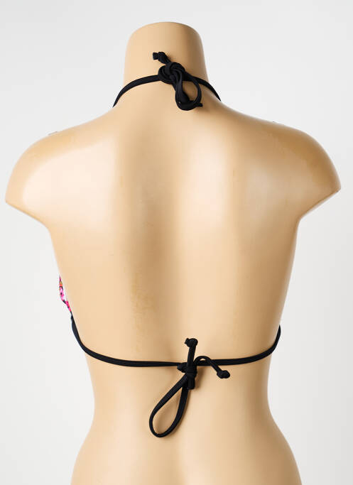 Sutien de costum de baie elasticitate top triunghiuri negru SUN GLOW femme