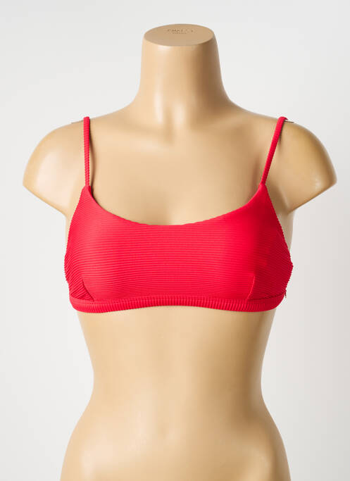Sutien de costum de baie bretele elastice reglabile roșu SEAFOLLY femme