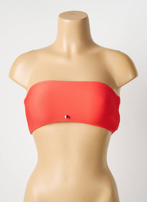 Sutien de costum de baie top bentiță top bentiță portocaliu SEAFOLLY femme