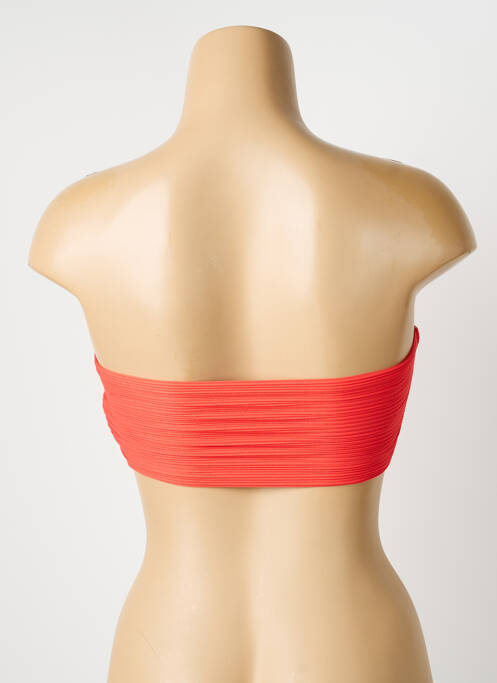 Sutien de costum de baie top bentiță top bentiță portocaliu SEAFOLLY femme