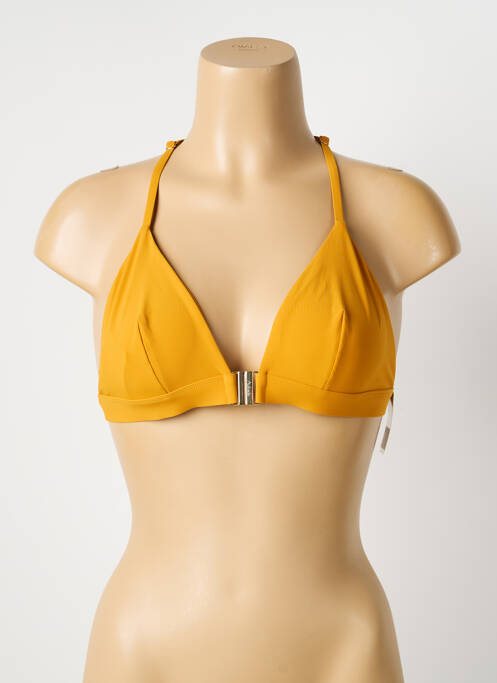 Sutien fără armatură top sutien tip racerback galben AUBADE femme