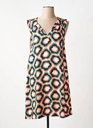 Rochie scurtă fără mâneci fără mâneci albastru LOLA ESPELETA femme